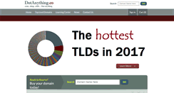 Desktop Screenshot of dotanything.co
